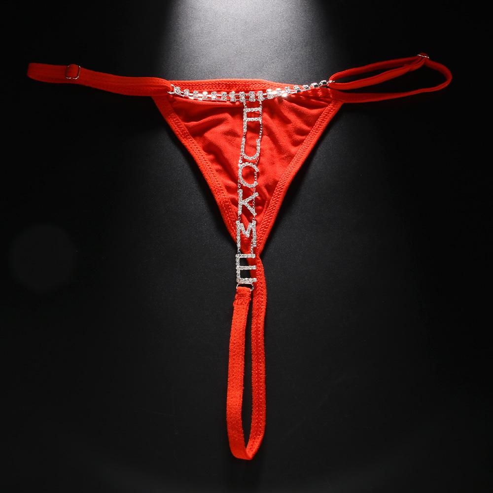Sexy Blumen-Kristall-Tanga-Bikini-Höschen-Schmuck für Frauen, Stretch-Seil, Strass-Tanga-Rücken-Höschen, Körperschmuck