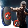 PU Leather Hand Foot Kicking Pad Bag Curved Muay Thai Pad Foot Target Pad for Muay Thai Taekwondo
