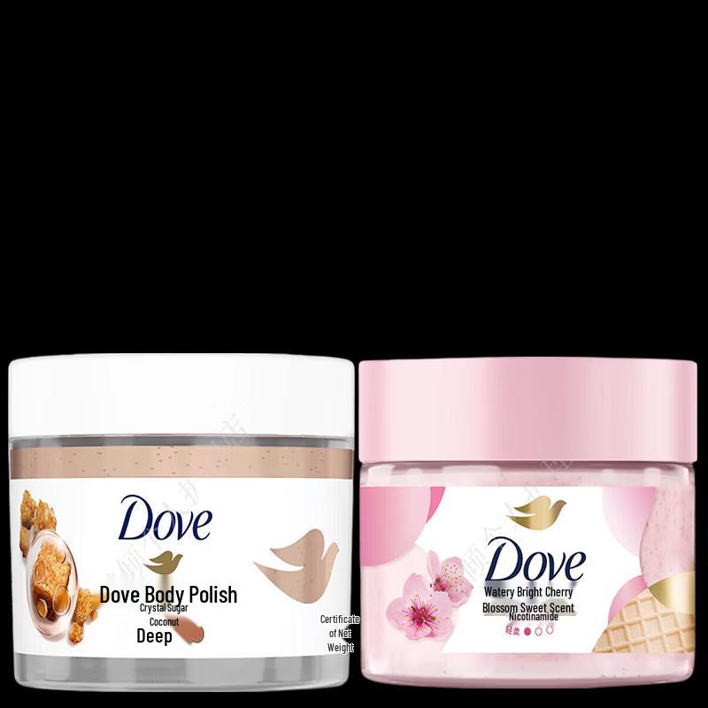 Dove Gentle Moisturizing Body Scrub Duo