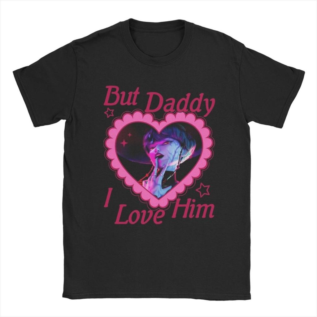 Men's KPop Demon Hunters Blue Tiger T Shirts Pure Cotton Clothes Novelty Short Sleeve Round Collar Tees Gift Idea T-Shirts