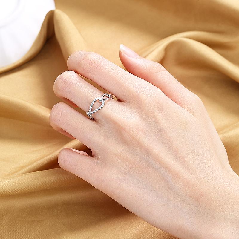 Lindon Klassischer Zirkonring aus Kupferlegierung, Damenschmuck, Hochzeitsversprechen, Partygeschenk