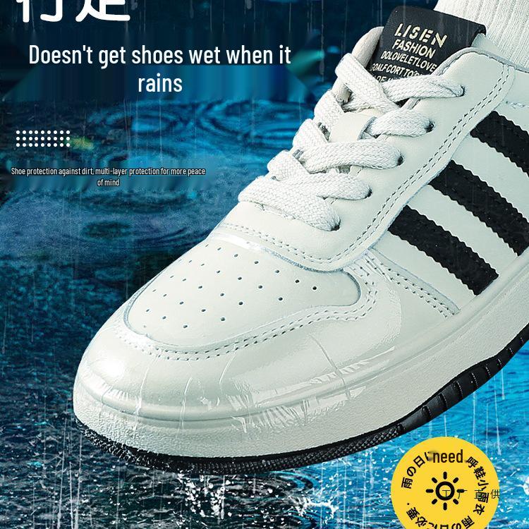 Rainproof Shoe Film: Waterproof, Anti-wet, Anti-dirty, Anti-wear Shoe Cover for Rainy Days