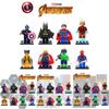 High-quality Abs Plastic Building Blocks Jr833b Avengers Superhero Series