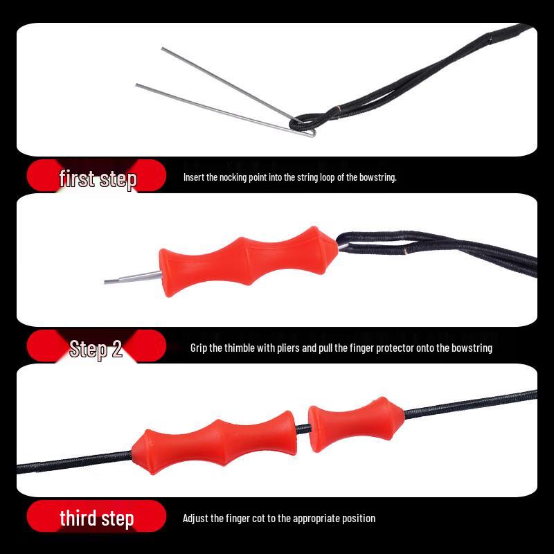 TULX Archery Silicone Finger Guard