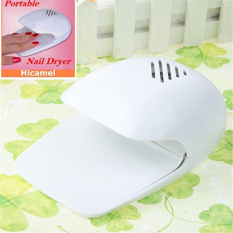 

Белый маникюрный инструмент для дизайна ногтей, УФ-лампа, мини-симпатичная сушилка для лака для ногтей, станки, портативная сушилка для воздуха белый