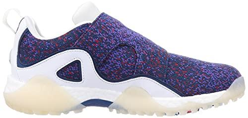 Adidas Golf Women's Code Chaos Boa 21 Golf Shoes, White/Legend Marine/Scarlet, Size 22.5 cm