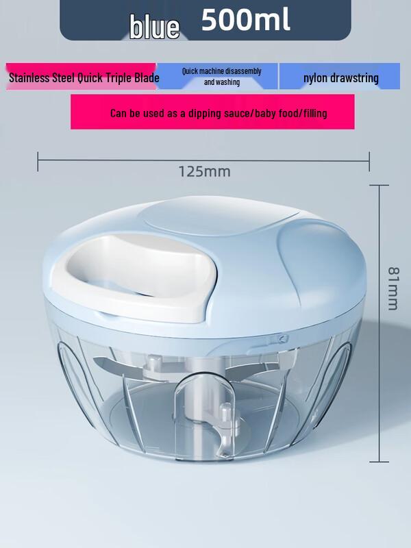 

Manual Garlic Chopper and Mincer