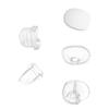Eletric Breast Pump Part 24mm/27mm Flange Insert with Collector Cup Enhancing Milk Sealing for S18/S21 Pumps