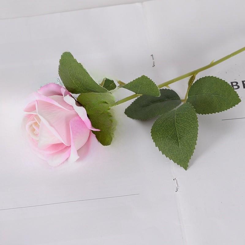 Single Velvet Strand Rose Simulation Flower Table Decor And Special Occasions