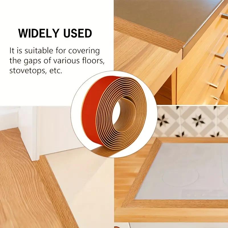 1PC 39.37/118.1inch Self-adhesive Floor Cover Strips Carpet Edge Trim Strip Transition Door Threshold Gaps Door Bottom Sealin