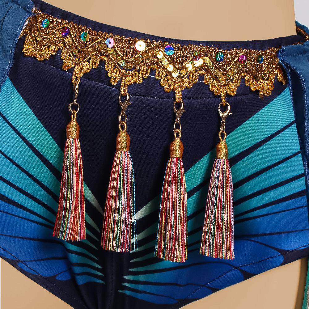 Women's Britney Spears Slave Costume Exotic Costumes Set Sexy Bra Shorts Skirts Halloween Dance Performance Carnival Suit