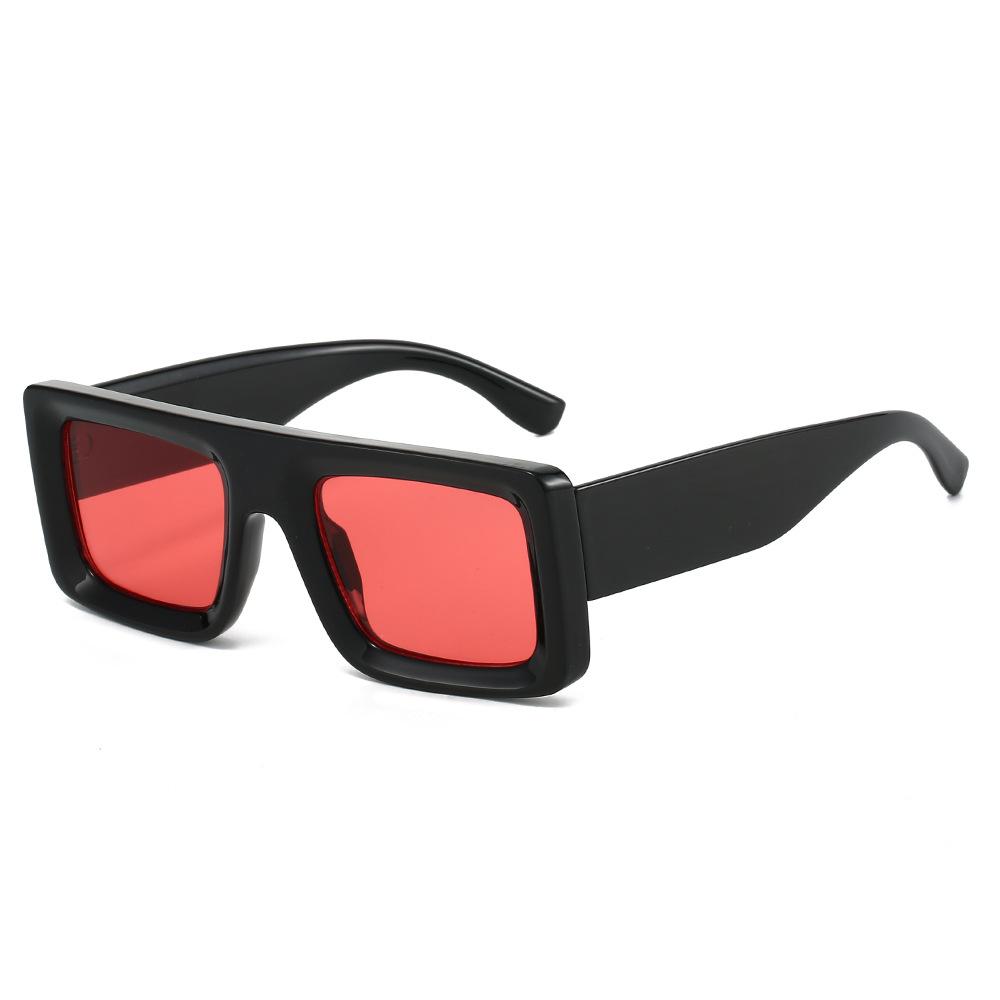 New Square Sunglasses Women Shades UV400 Retro Trending Rivets Men Gradient Sun Glasses