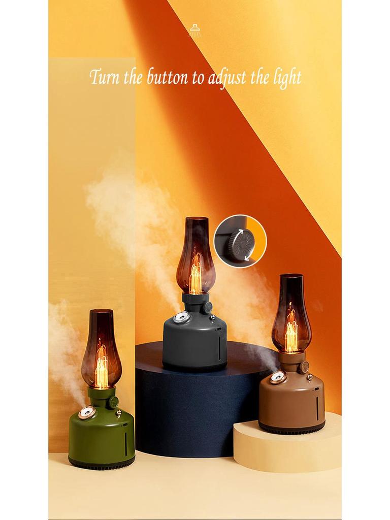 Retro Kerosene Lamp USB Aromatherapy Humidifier