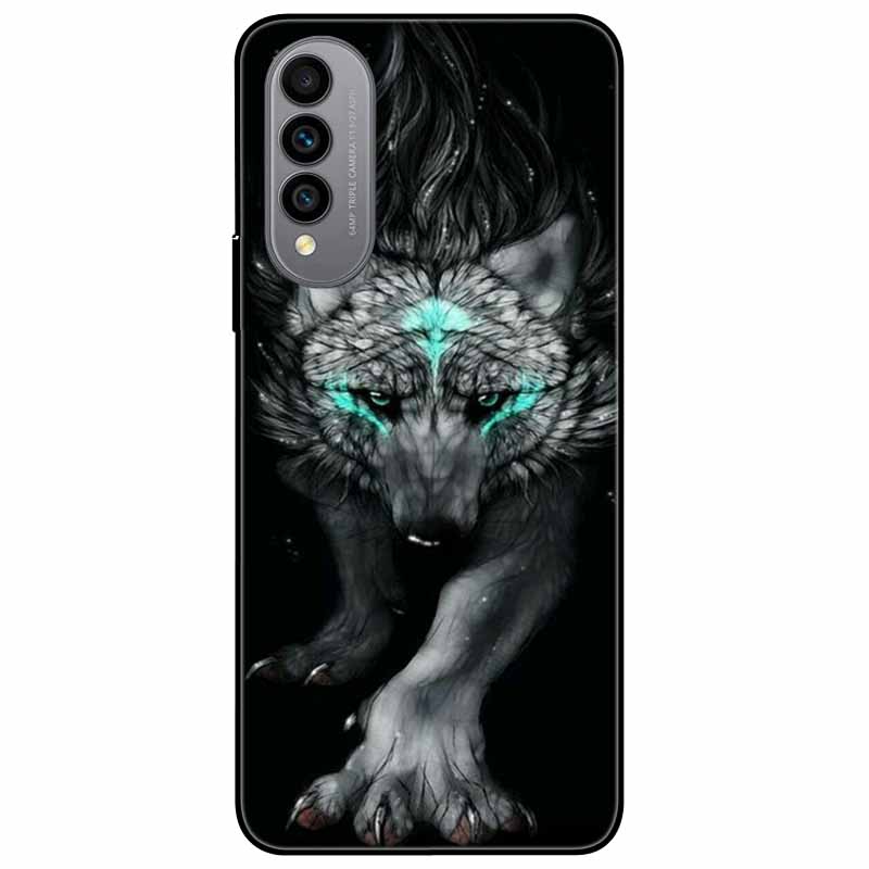 Pentru Wiko T50 Carcasă T 50 4G Huse TPU Silicon Negru Carcasă Lună Înstelată pentru Wiko T50 Carcasă WikoT50 Rezistentă la Șocuri Moale Desene Animate 6.6''