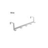 Iron Art No-Punch Seamless Door Hook Rack – 5 Multi-functional Hooks for Bags, Clothes, and Hats