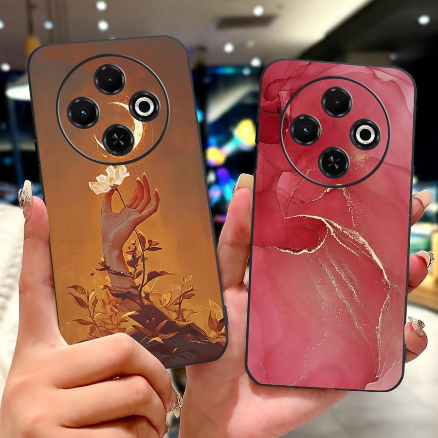 For Tecno Spark 30C Case kl5 kl5n Soft Silicone Cute Cartoons 2025 Painted Coque Cover For Tecno Spark30C 30 C 4G Phone Bag