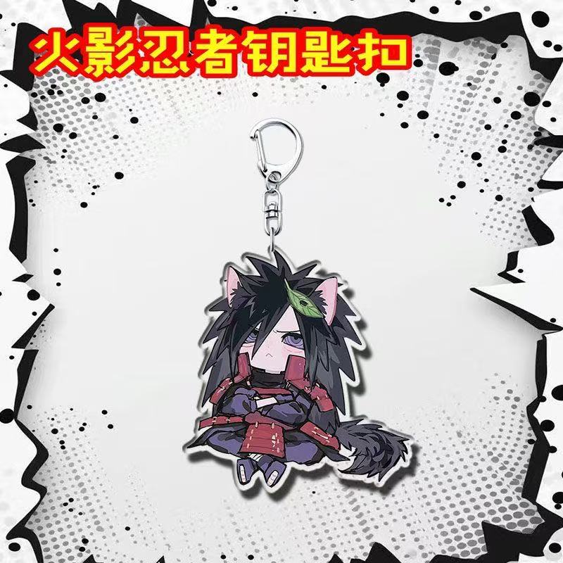 

Аксессуары для акриловых брелоков Аниме Наруто Брелок для ключей с рисунком из мультфильма Узумаки Наруто S