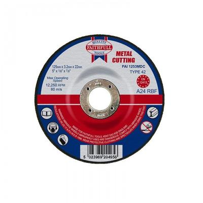 Depressed Centre Metal Cut Off Disc