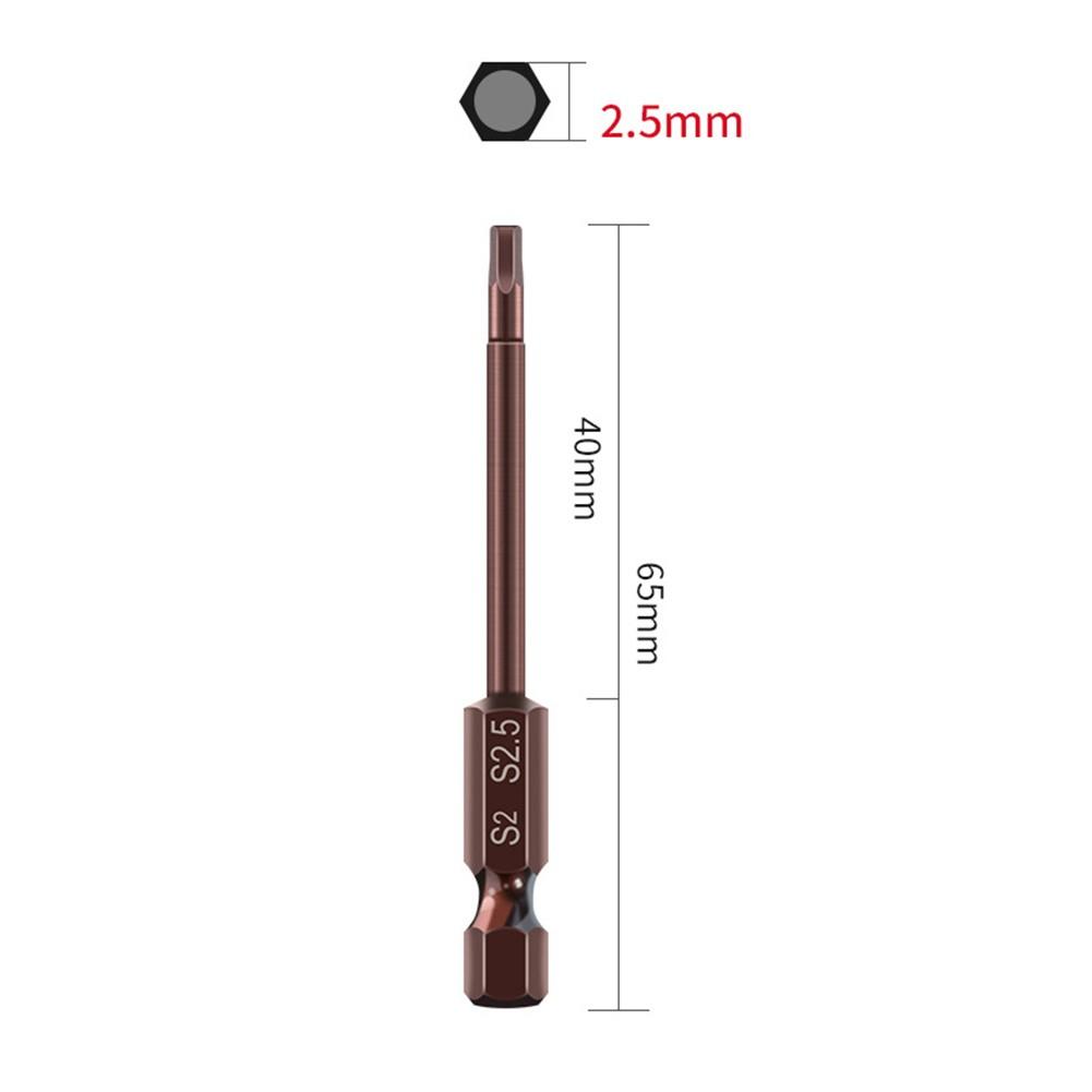 Screw Driver Tools Screwdriver Bits 65mm Alloy Steel
