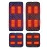 USB Charging Electric Mat With 3Heating Modes Intelligent Temperature Control Areas Camping Chair Heated Cushion for Winter Warm