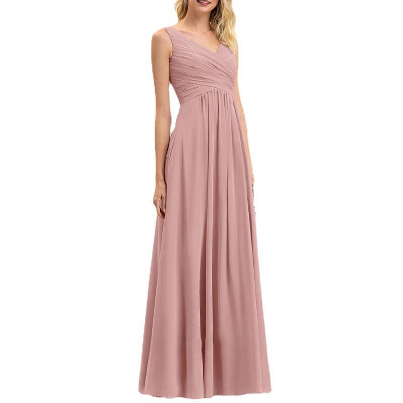 New evening dress, long bridal wedding bridesmaid dress, sister cheongsam dress, one piece