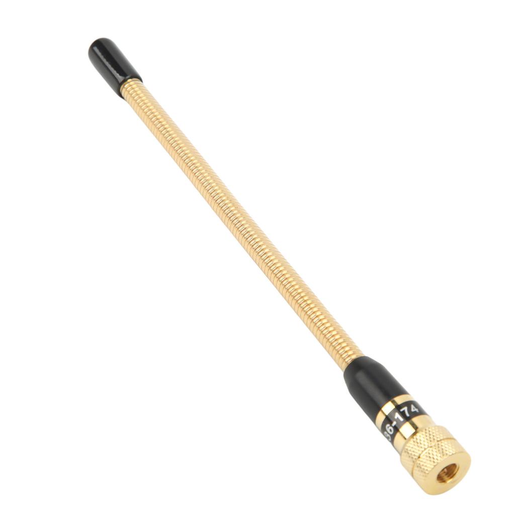Walkie Talkie Spring Antenna VHF 136 To 174MHz SMA Male Two Way Radio Antenna Replacement for YAESU VX‑3R VX‑6R VX‑7R