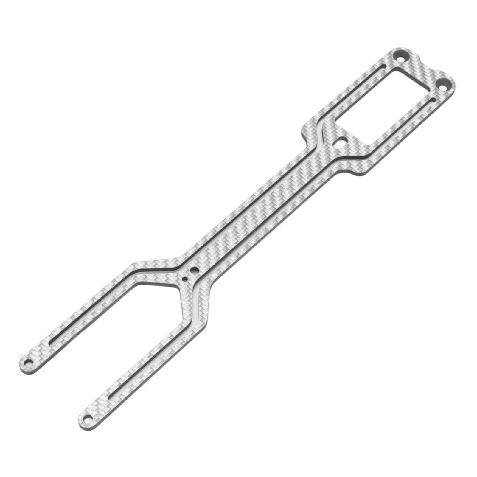 

RC Верхня Дека Карбонове Оновлення RC Авто Верхня Дека для YOKOMO YD2 Z 110 Дрифт-кар Срібна SSG