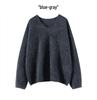 Women's V-Neck Slim-Fit Pure Cashmere Pullover Sweater - Soft & Luxurious Autumn/Winter Style