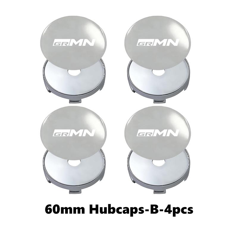 4Pcs 56mm/60mm Car Wheel Center Hub Cap Rim Cover For Toyota GR Yaris Corolla Prius Aqua Vios Mirai Hilux Auris CHR