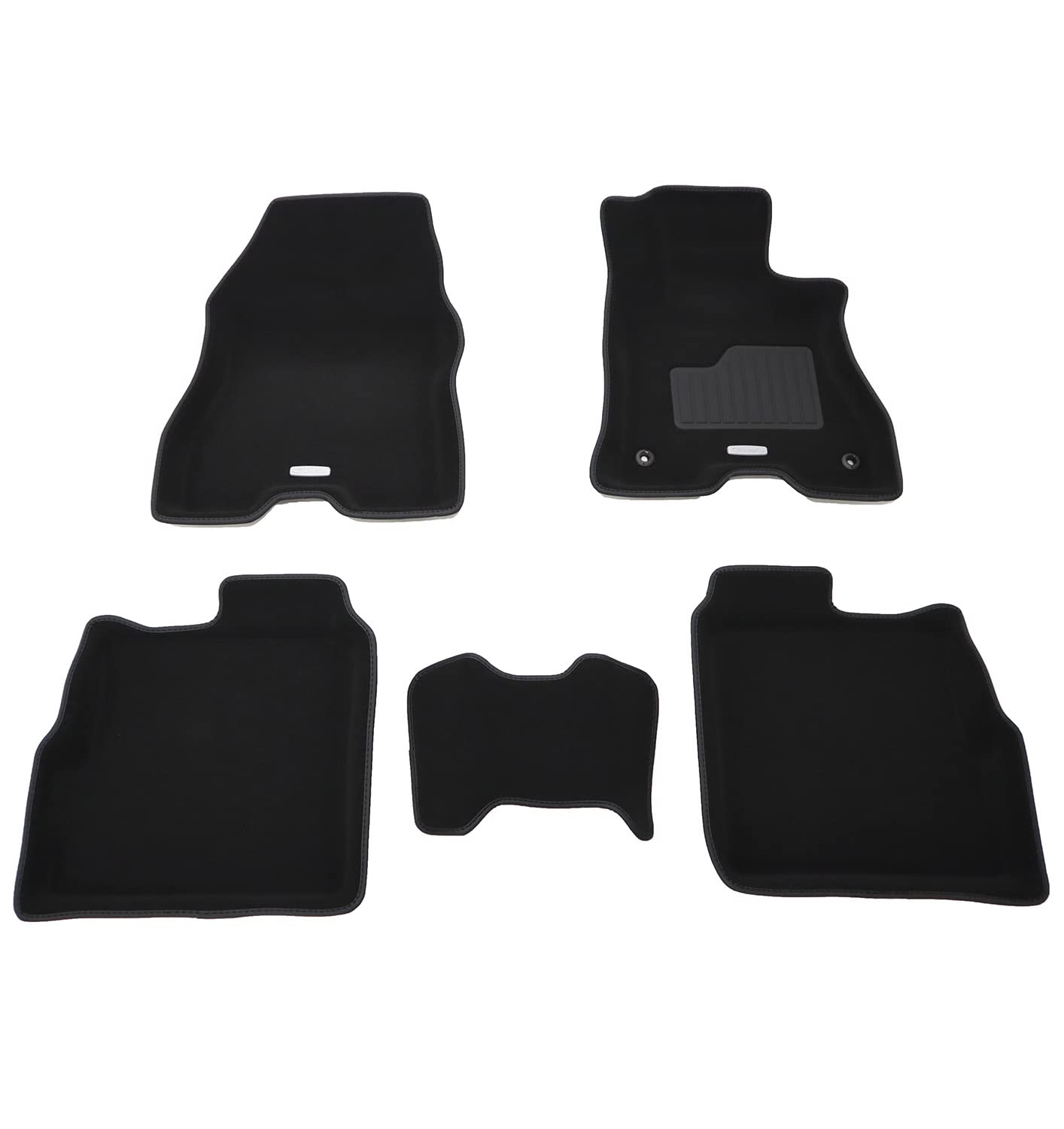 

Clazzio Floor Mat 3D Type 1 Car Set Kicks P15 Standard Type Black R2/6~R4/7 EN-5320 [5CENB5320K] чорний