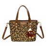 High-quality Versatile Women's Shoulder Bag New Autumn Leopard Print Crossbody Shoulder Bag Bag Large Capacity Shoulder Pockets