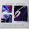 3pcs Jinx Home Decor Bedding Set-Universal Three-Piece Suit for Bedroom, Guest Room, Living Room, Hotel-Perfect Gift for Fans, Travelers, Da