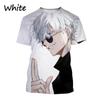 Camiseta con estampado 3D de Gojo Satoru e Itadoru Yuji para hombre,ropa de moda con gráfico de Jujutsu Kaiju,