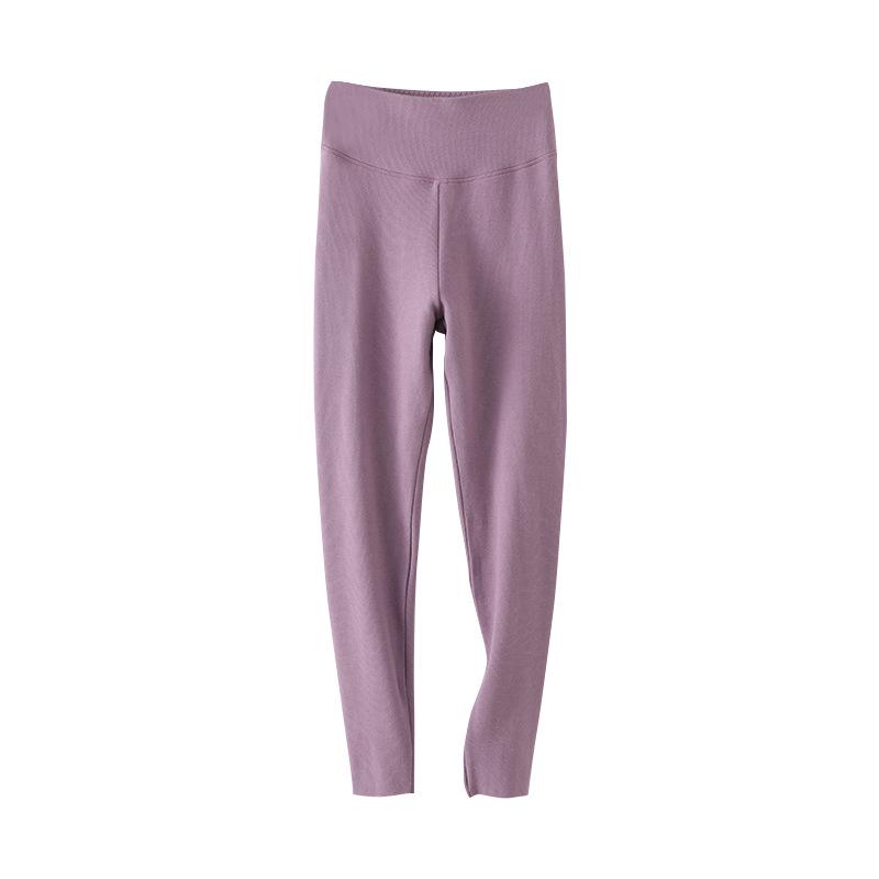 Kids' Fleece Leggings: High-Waisted, Tummy-Tucking, Double-Brushed, Thermal Pants for Autumn/Winter