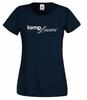 Unisexs Lamp Lovers Naughty Cheeky Adult Fun Black Lady Fit TShirt