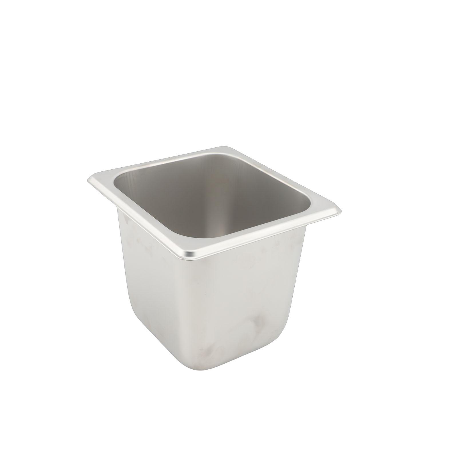 

Stainless Steel Food Pans Metal Tray Set Food Storage Container with Lids for Restaurants Hotels Canteens Large Size: