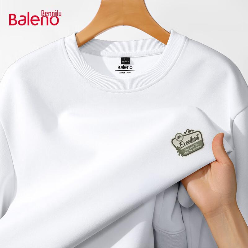 Baleno Men's 2025 Autumn Round Neck Heavyweight Sweatshirt