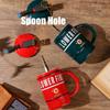 480ml Ceramic Mugs Creative Coffee Cups with Handle Breakfast Latte Cappuccino Tea Cup Oatmeal Breakfast Mug Drinkware Kitchen