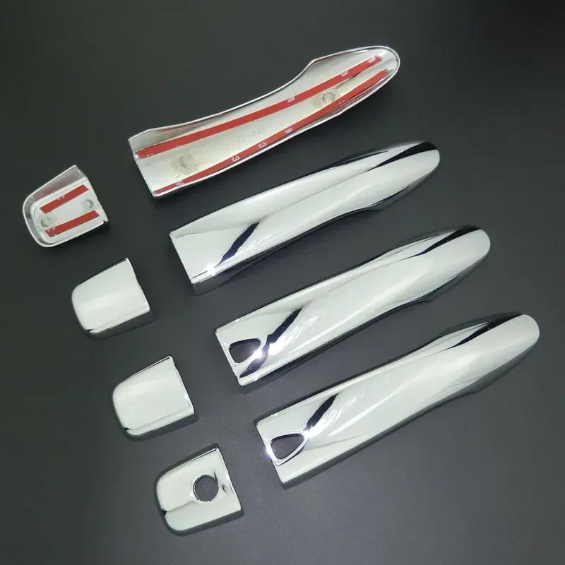 For Nissan Qashqai J11 2013-2018 ABS Chrome Side Door Handle Cover & Door Bowl Cover 2014 2015