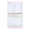 Sanrio 2025 My Melody Ring Desk Calendar with Schedule 451266 Calendar, Stickers,