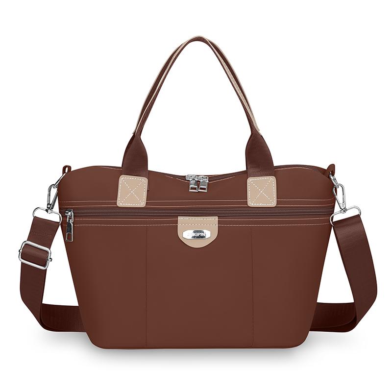 Nylon Crossbody Bag Women's Large Capacity Commuter Handbag Multi-Functional Mother Bag