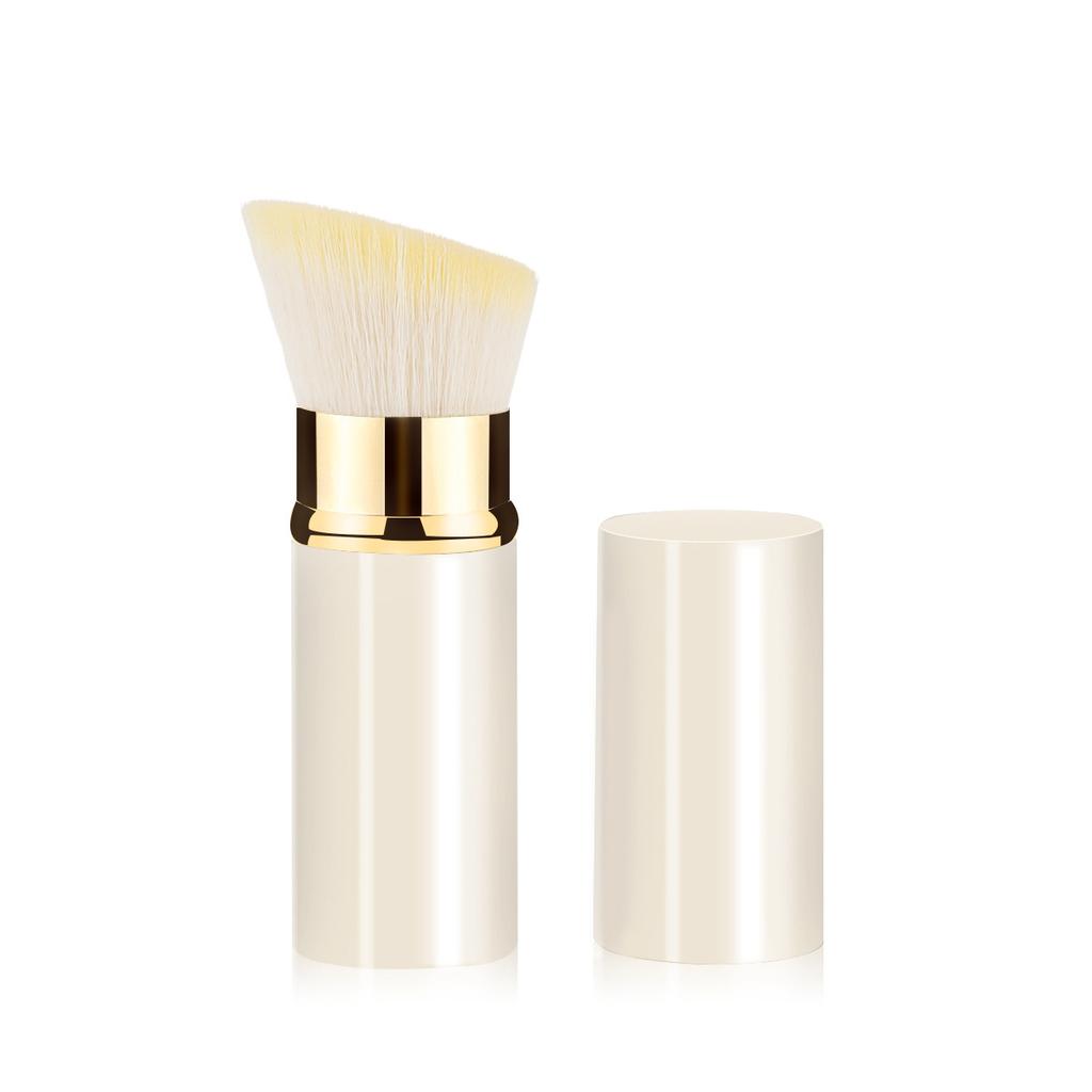 Portable Desktop Brush Mushroom Head Loose Powder Brush Blush Brush Honey Brush Nail Art Dust Brush Multifunctional Beauty Tool