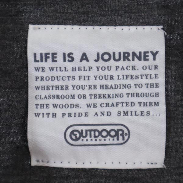 OUTDOOR Jacket M black V-neck jersey material Men's Used