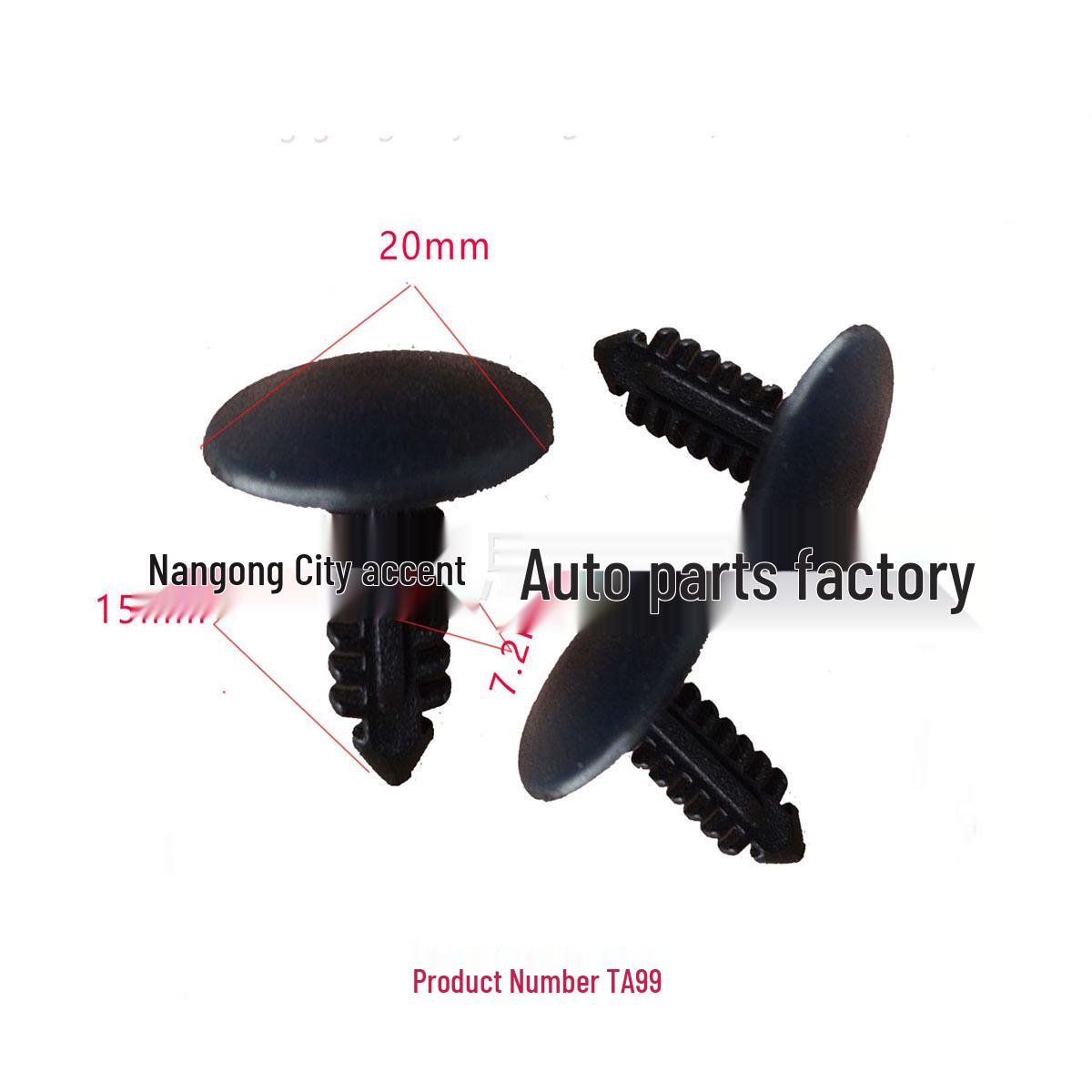 

Universal Car Interior Trim Clips for Honda & Toyota: Rivets, Buckles, and Fixing Accessories 10000 Clips