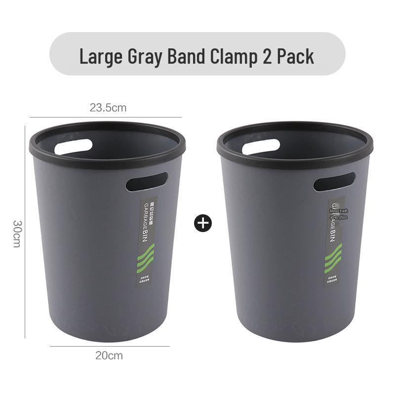Multi-Room Trash Can: Kitchen, Bathroom, Bedroom, Office Use - Simple Classification Paper Basket