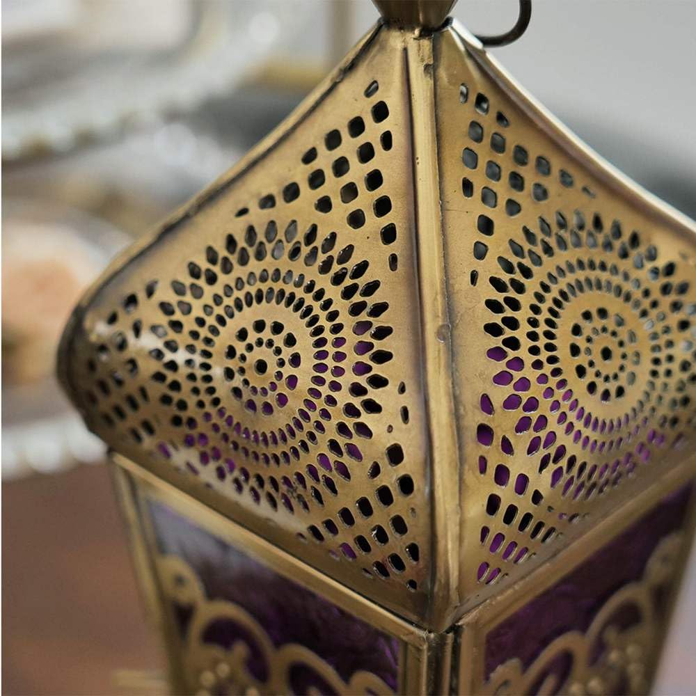 Tomo Corporation Moroccan Lamp M Sun Purple