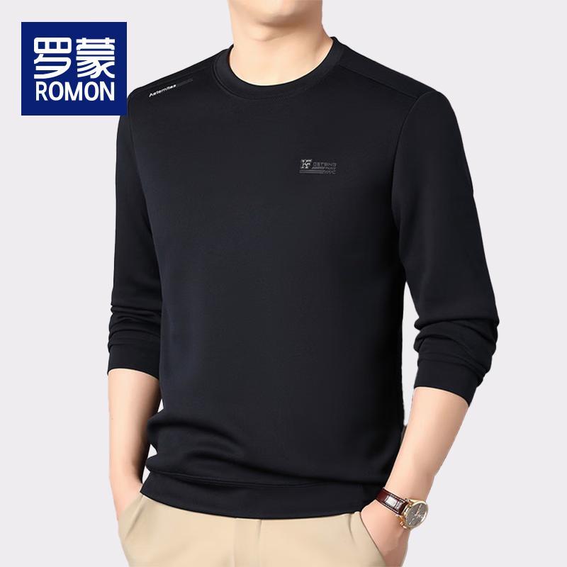 Luomeng Herren Winter Pullover mit Fleece-Futter BY1826