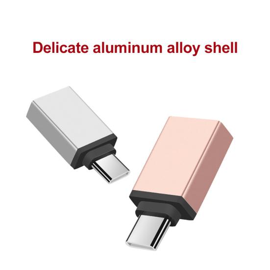 Universal Type-C To OTG Converter Head USB Adapter for Cell Phone Keyboard Mouse