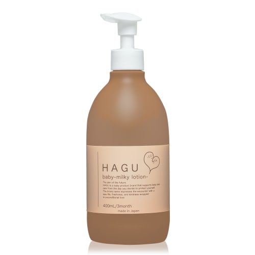 

HAGU Hug Baby Baby Lotion, Hypoallergenic, Newborn Moisturizing Cream, Additive-Free, Fragrance-Free, 400mL