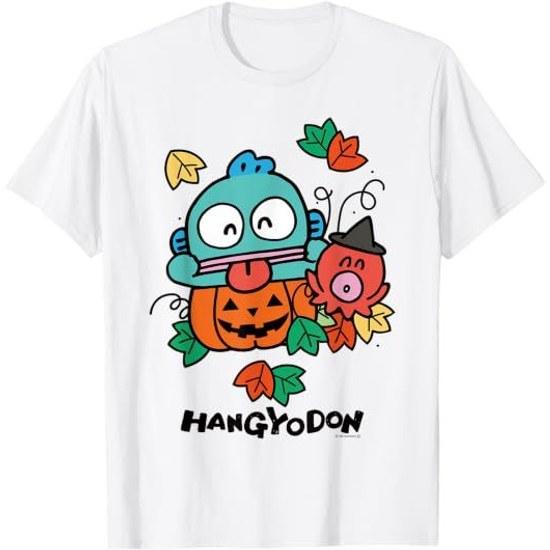 Halloween Feature US Design Hangyodon Pumpkin T-Shirt